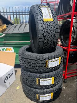 285-45-22 4 New All Terrain Tires $560 CASH OUT THE DOOR