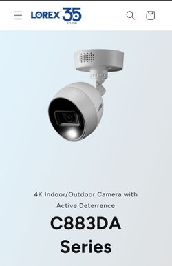 4K Security Camera  (Wired)