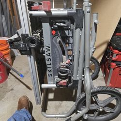 Skill Saw Worm Drive Table Saw With Stand
