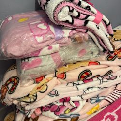 Hello Kitty Throw Blankets And Queen Size 