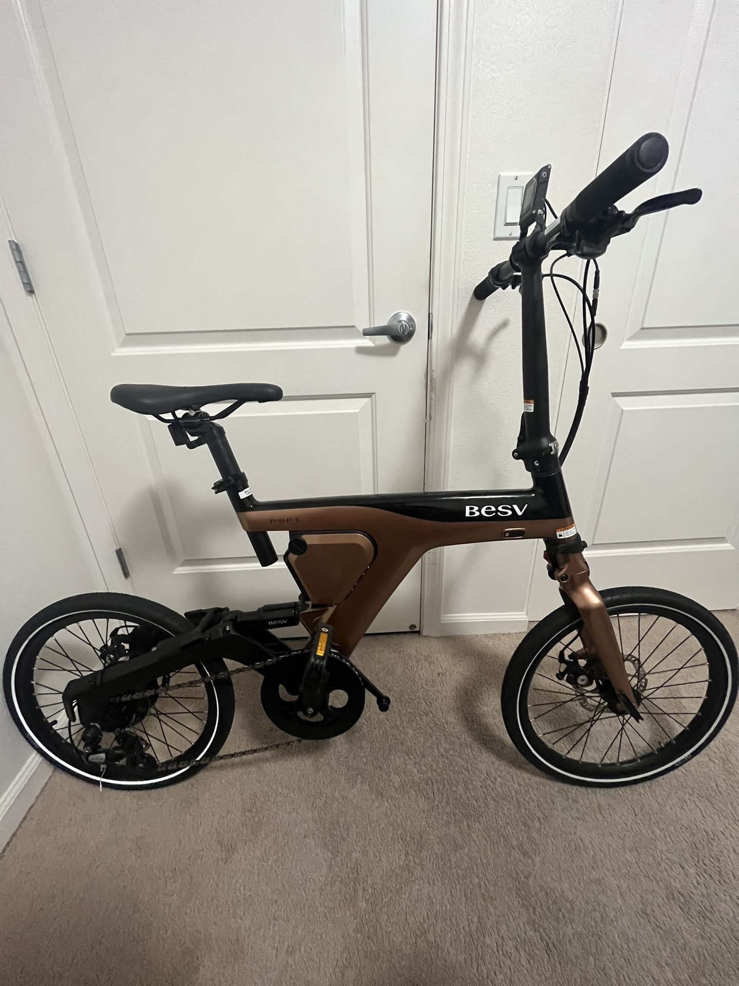 BESV PSF 1 E BIKE LIGHTWEIGHT,FOLDABLE,77 MILES