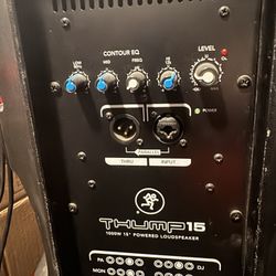 Dj Speakers With Stands And Lights For Sale 