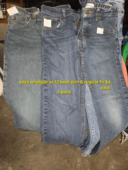 Boy Wrangler Jeans Sz12