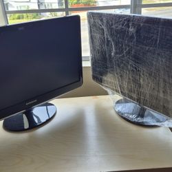 2 Samsung monitors 24" Hdmi-VGA-DVI
