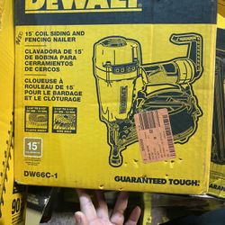 Dewalt Coil Fencing Slightly Used Works Fine 