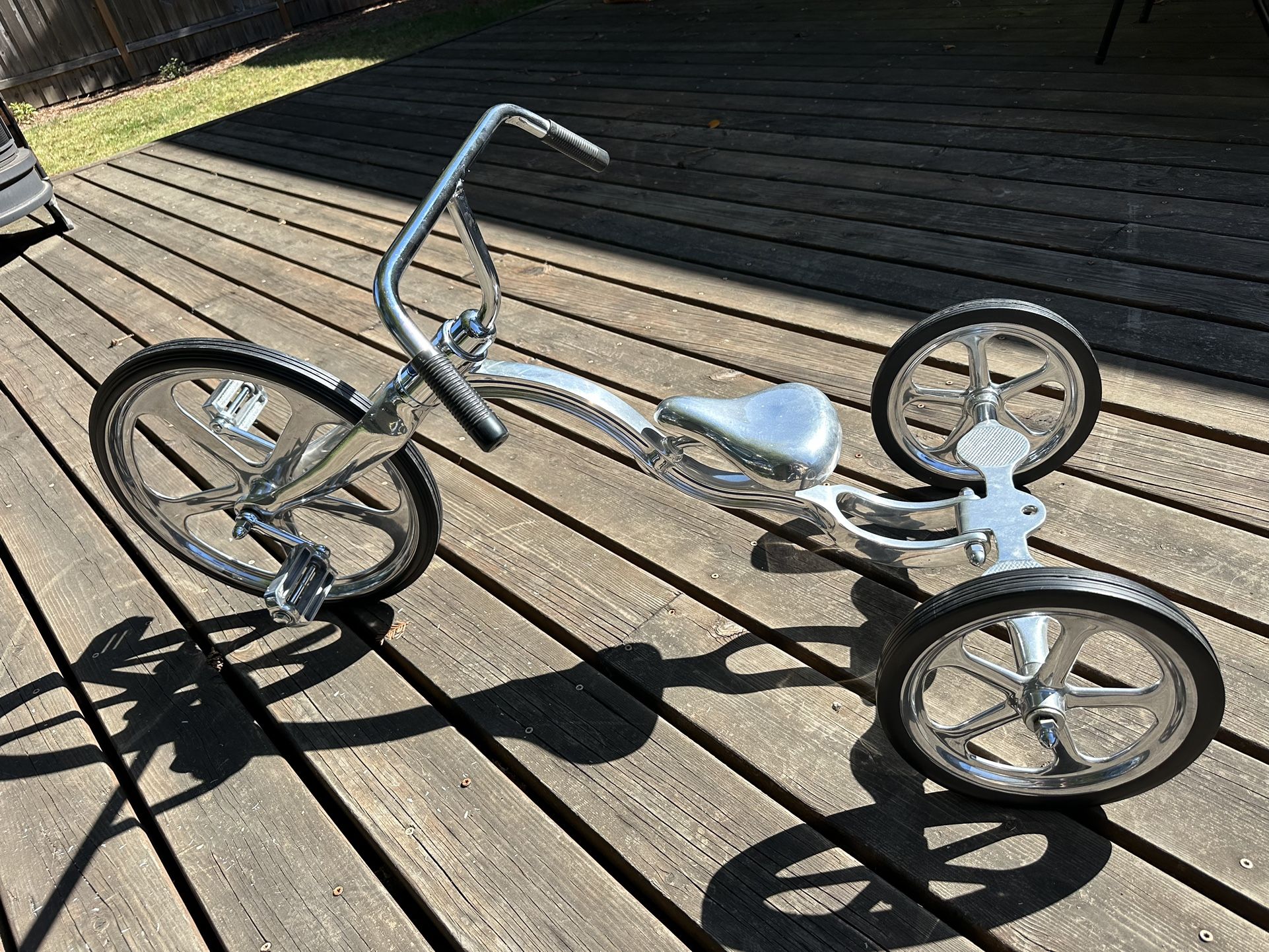 Custom Polished Aluminum Anthony Brothers Convert-O Bike
