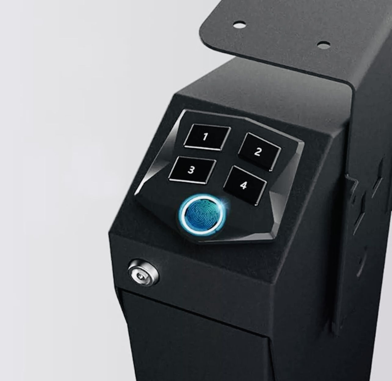 RPNB RP311F Pistol Biometric Fingerprint Safe Black