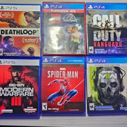 PS4 GAMES $20 EACH