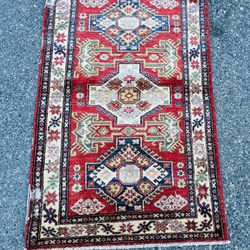 Handmade Caucasian Kazak Rug – 5’2” x 3’3”