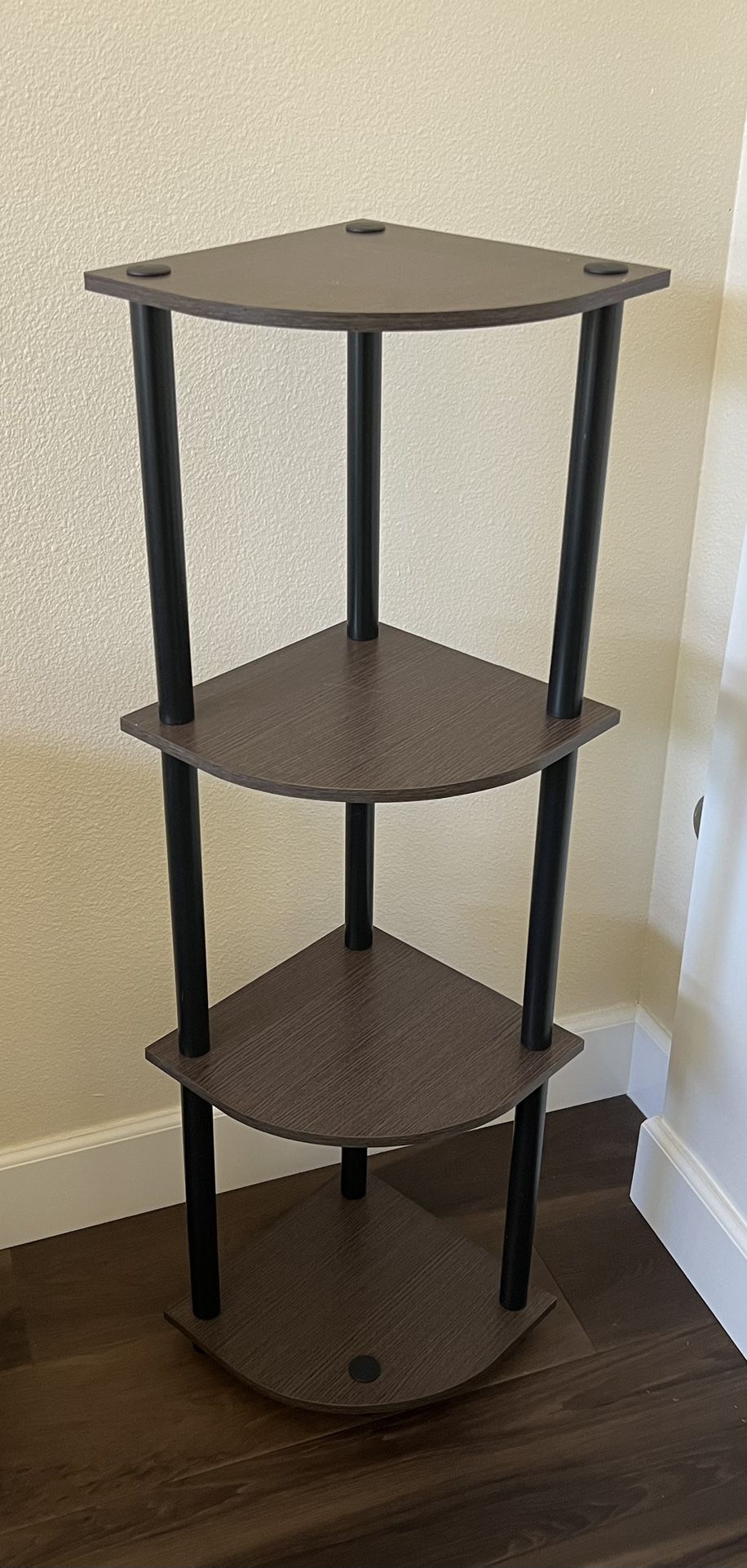 4 Tier Corner Shelf Unit