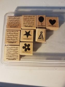 Sallabration rubber stamp set stampin up