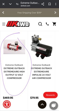 Extremeaire High Output 12 Volt Air Compressor