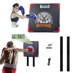 Boxing Equipment,Boxing Bags Strength Tester,Wall-Mounted Boxing Mat Showing Punch Strength,The Number Of Punches,Frequency,And More For Adults,Teens,