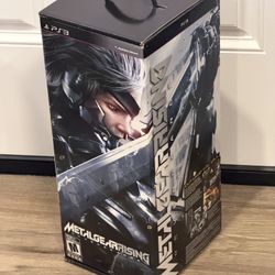 *ULTRA RARE* Metal Gear Rising Revengeance PS3 Limited Collector's Edition BRAND NEW & FACTORY SEALED