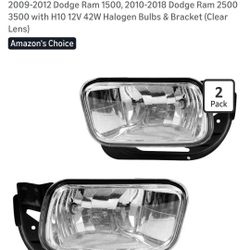 DODGE RAM HALOGEN FOG LIGHTS