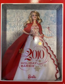 2010 Holiday Barbie collector