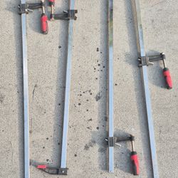 Bessey (4) Gscc3.536 And (3) GSCC2.536 clamps