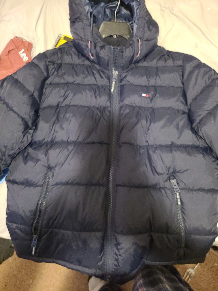 Tommy Hilfiger Hoodie Jacket Wind Resistant MEN'S  2XL 