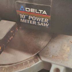 10 Inch Miter Saw And Heavy Duty Furniture Dolly 