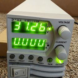TDK Lambda Programmable Power Supply Z+ 36-6, Mint Condition