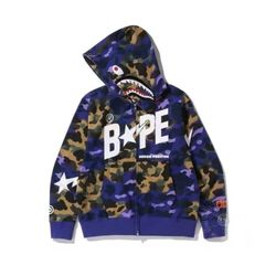 Authentic BAPE Shark Hoodies