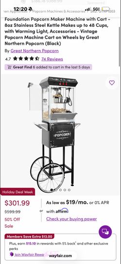 Popcorn machine