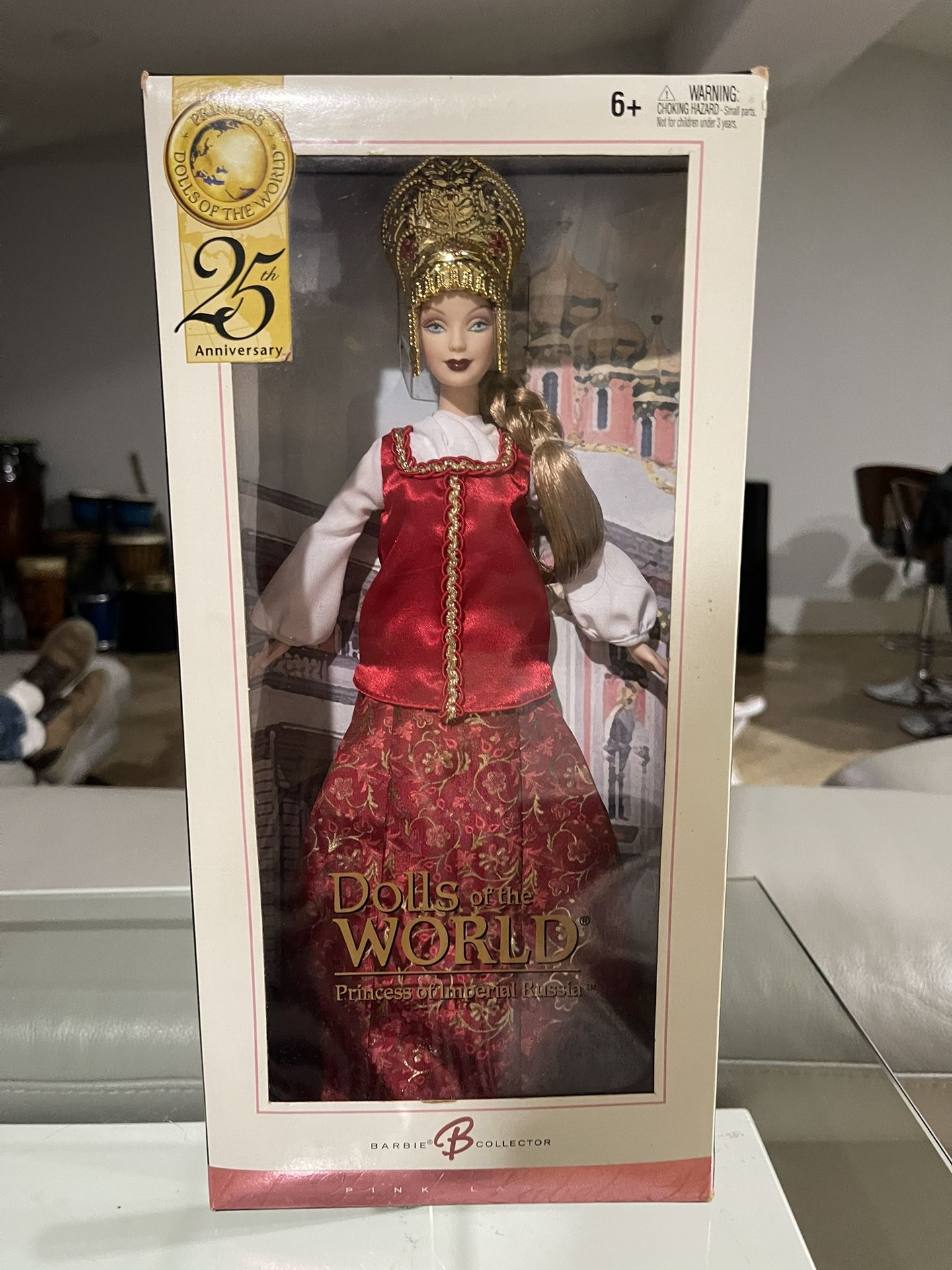 Mattel Barbie Dolls of the World Princess of Imperial Russia 25th Anniversary