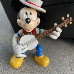 Mickey Banjo Vintage Toy