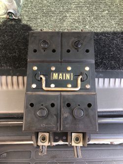 Main breaker