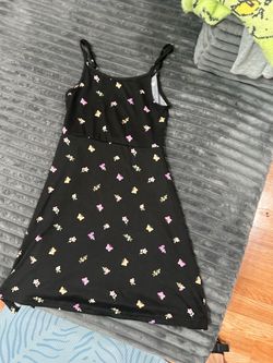Girls flower dress size 8