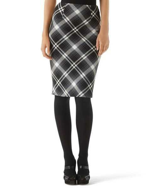 White House Black Market Plaid Skirt NWT Size 10