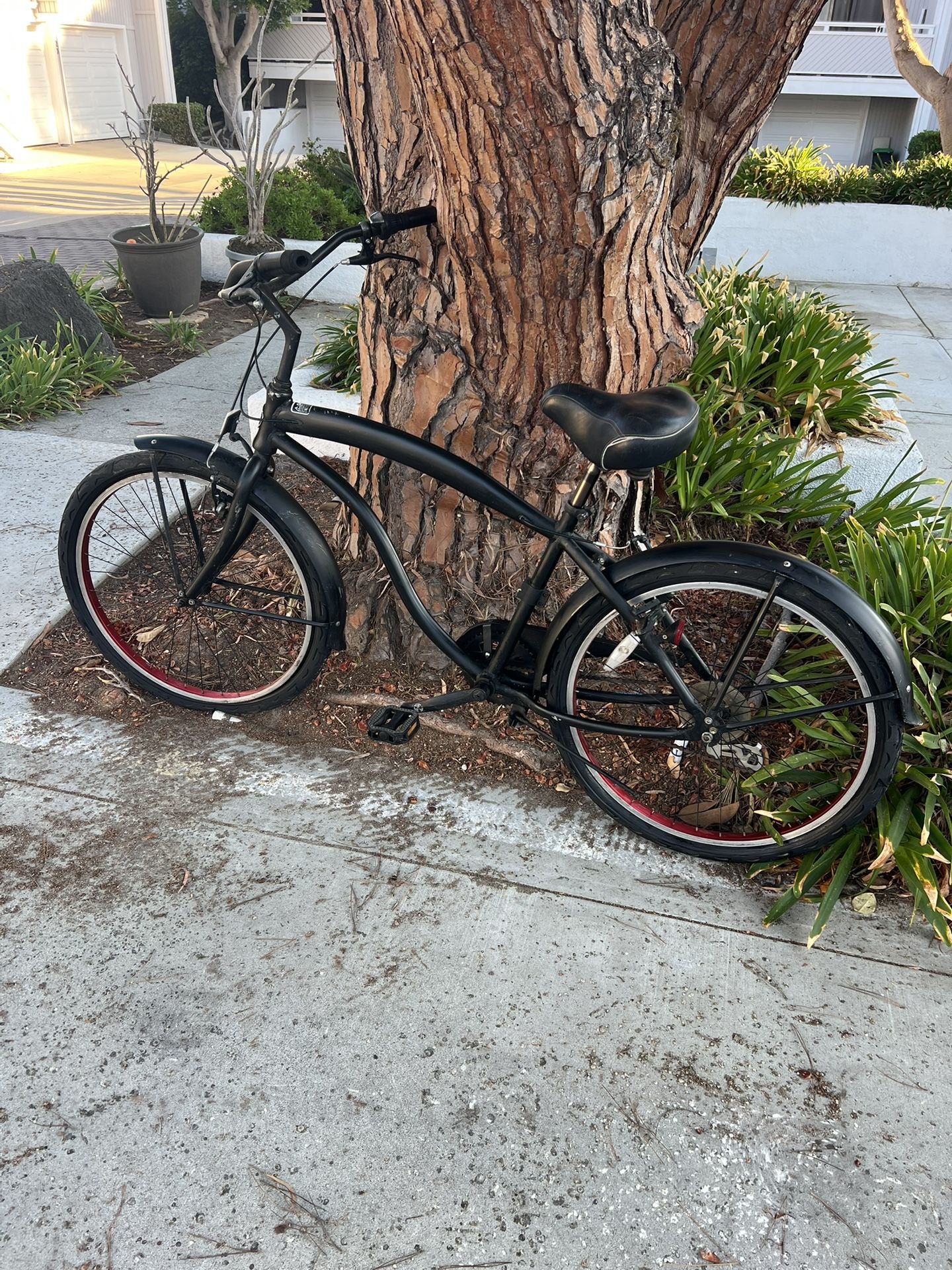 Beach Cruiser Bicycle 7 Speed