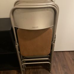 Samsonite Padded Metal Vintage Folding Chairs, Qty 7 
