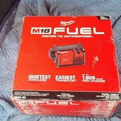 MILWAUKEE M18 FUEL BRUSHLESS CORDLESS  2 GALLON COMPACT QUIET COMPRESSOR  BRAND NEW TOOL ONLY 