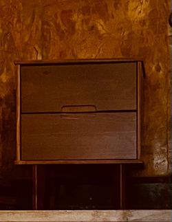 Side table/ end table (2 drawer)