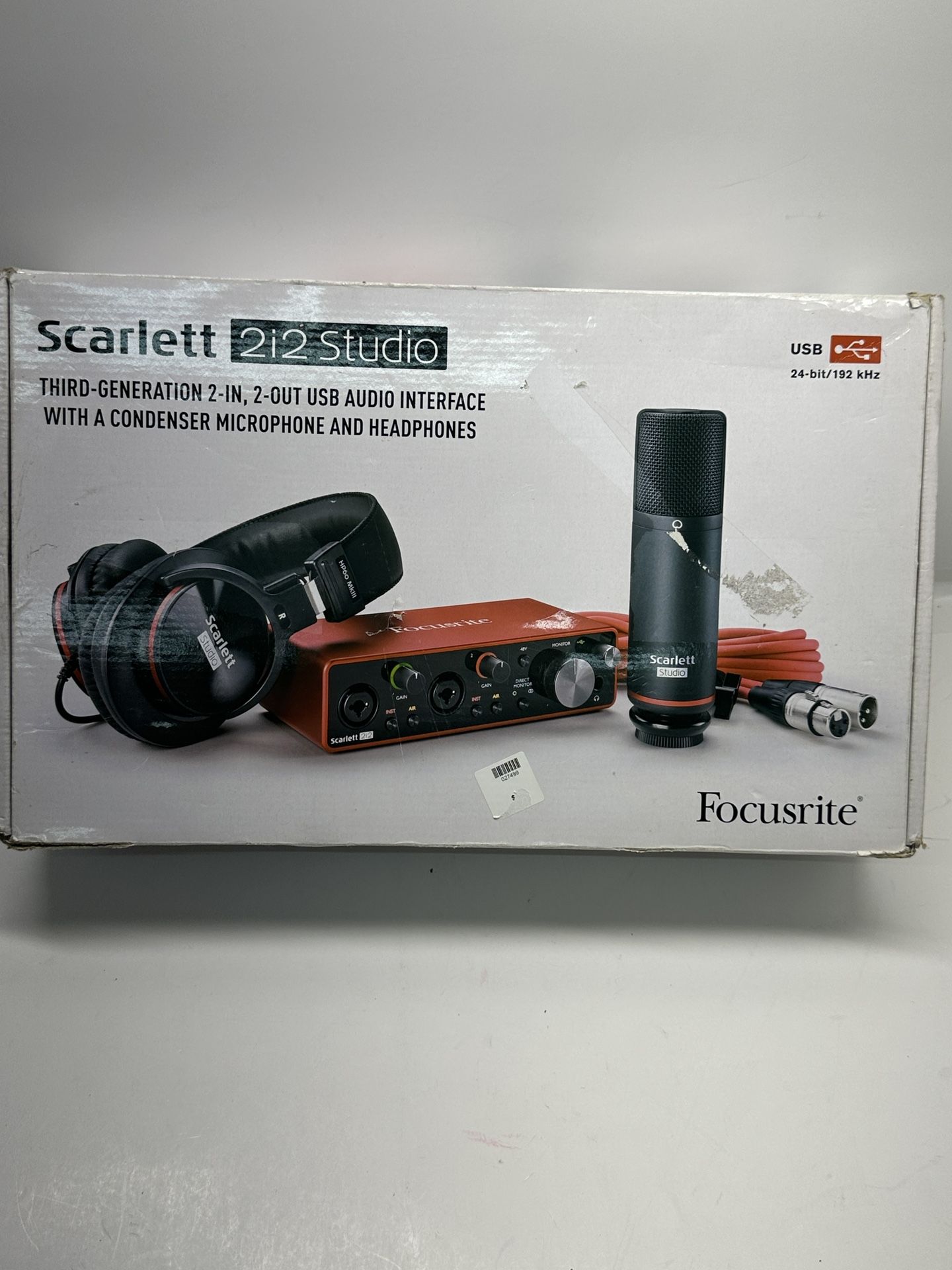 Music Gear Scarlett 212