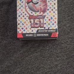 Pokemon 151 Booster Bundle.