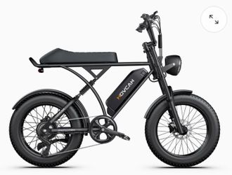 Movcan 20 inch fat tire electric bicycle 28MPH max speed e-bike