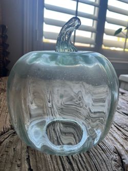 Glass pumpkin