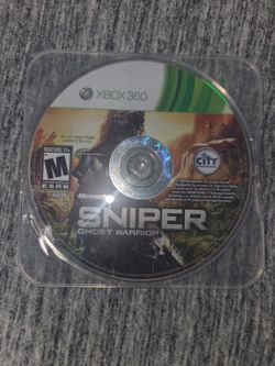 Xbox 360 Sniper Ghost Warrior