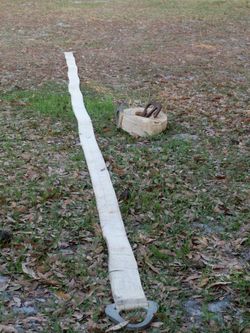 2 tow strap each one is 23' long