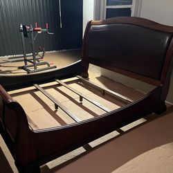 King Size Sleigh Bed Frame