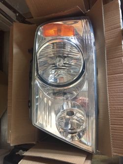 Ford truck f150 f-150 set right and left headlight OEM
