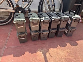 Waterproof ammo boxes