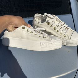 Converse Cream - Women’s Size 8