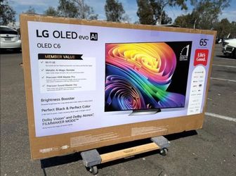 65C6 65” LG smart 4k oled hdr tv