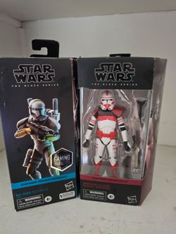 Star Wars Black Series Action Figures Lot of 2