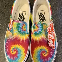 Like New Vans Tie Dye 