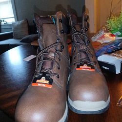 Steel Toe Boots Size 9