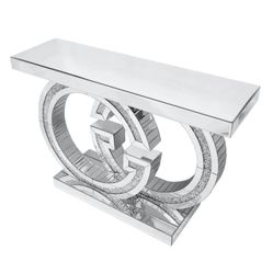 CONSOLE TABLE MIRRORED 48x18x30